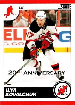 2010-11 Score - 20th Anniversary #291 Ilya Kovalchuk  Front