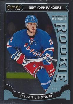 2015-16 O-Pee-Chee Platinum - Marquee Rookies #M34 Oscar Lindberg Front