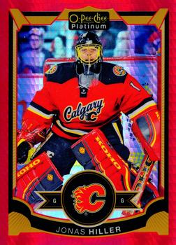 2015-16 O-Pee-Chee Platinum - Red Prism #31 Jonas Hiller Front