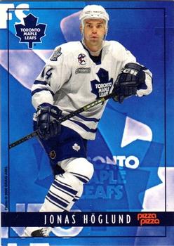 2000-01 Pizza Pizza Toronto Maple Leafs #2 Jonas Hoglund Front
