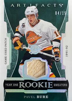 2016-17 Upper Deck Artifacts - Year One Rookie Sweaters Spectrum #RS-PB Pavel Bure Front