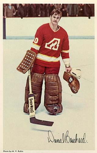 1972-73 Atlanta Flames #NNO Dan Bouchard Front
