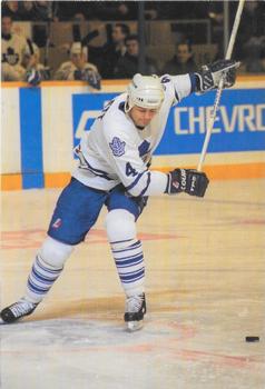 1993-94 Toronto Maple Leafs Action Photos #NNO Dave Ellett Front