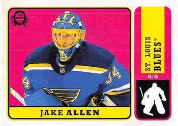 2018-19 O-Pee-Chee - Retro Blank Back #71 Jake Allen Front