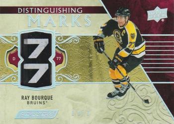 2019-20 Upper Deck Engrained - Distinguishing Marks #DM-RB Ray Bourque Front