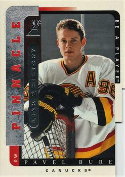 1996-97 Pinnacle Be a Player - Link 2 History Promos #LTH-4B Pavel Bure Front
