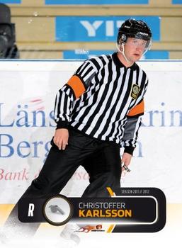 2011-12 HockeyAllsvenskan #ALLS-311 Christoffer Karlsson Front