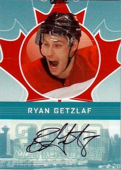 2009-10 In The Game Vancouver Olympics - Autographs #A-RG Ryan Getzlaf Front