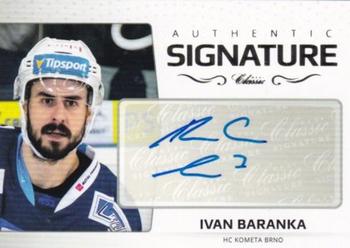 2018-19 OFS Classic Série II - Authentic Signature Platinum #AS-87 Ivan Baranka Front