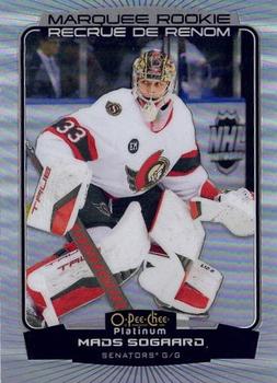 2022-23 O-Pee-Chee Platinum - Rainbow #228 Mads Sogaard Front
