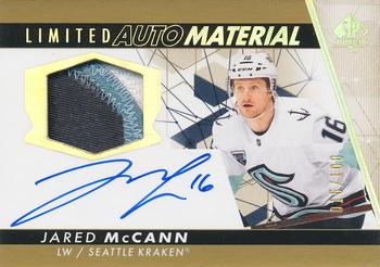 2022-23 SP Authentic - Limited Auto Material #51 Jared McCann Front