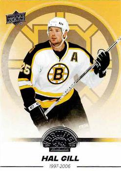 2023-24 Upper Deck Boston Bruins 100th Anniversary Box Set #58 Hal Gill Front