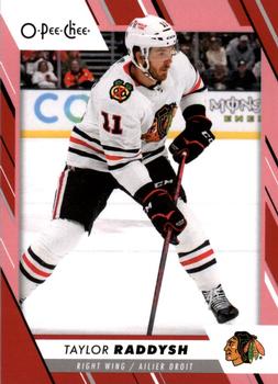 2023-24 O-Pee-Chee - Red Border #126 Taylor Raddysh Front