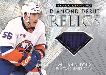 2023-24 Upper Deck Black Diamond - Diamond Debut Relics #DD-WD William Dufour Front