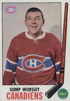 1969-70 Topps #1 Gump Worsley Front
