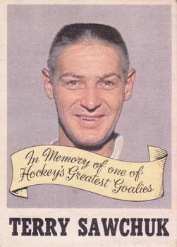 1970-71 O-Pee-Chee #231 Terry Sawchuk Front