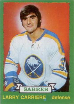 1973-74 O-Pee-Chee #260 Larry Carriere Front
