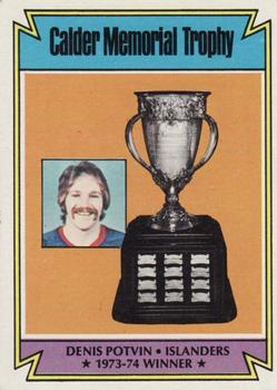 1974-75 Topps #252 Calder Memorial Trophy Front