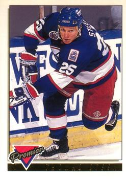 1993-94 O-Pee-Chee Premier - Gold #11 Thomas Steen Front