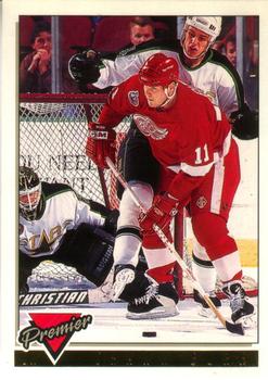 1993-94 O-Pee-Chee Premier - Gold #83 Shawn Burr Front