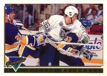 1993-94 O-Pee-Chee Premier - Gold #99 Mikael Nylander Front