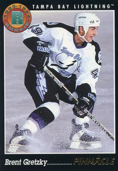 1993-94 Pinnacle Canadian #429 Brent Gretzky Front