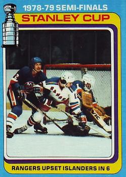 1979-80 Topps #82 1979-80 Stanley Cup Semi-Finals Front