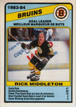 1984-85 O-Pee-Chee #352 Rick Middleton Front