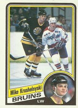 1984-85 Topps #6 Mike Krushelnyski Front