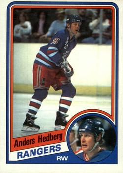 1984-85 Topps #107 Anders Hedberg Front