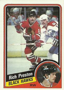 1984-85 Topps #34 Rich Preston Front