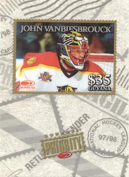 1997-98 Donruss Priority - Stamps Gold #NNO John Vanbiesbrouck Front