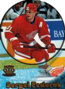1997-98 Pacific Crown Collection - Card-Supials Minis #6A Sergei Fedorov Front