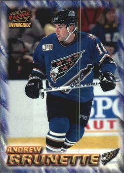1997-98 Pacific Invincible - NHL Regime #207 Andrew Brunette Front