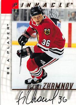 1997-98 Pinnacle Be a Player - Autographs #99 Alexei Zhamnov Front