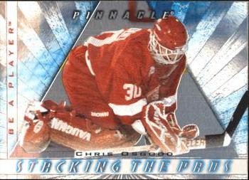 1997-98 Pinnacle Be a Player - Stacking the Pads #6 Chris Osgood Front