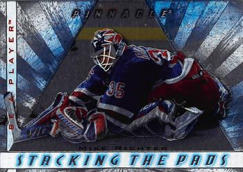 1997-98 Pinnacle Be a Player - Stacking the Pads #10 Mike Richter Front