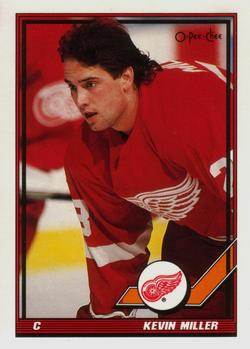 1991-92 O-Pee-Chee #125 Kevin Miller Front