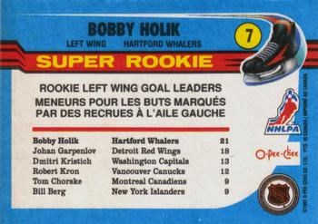 1991-92 O-Pee-Chee #7 Bobby Holik Back