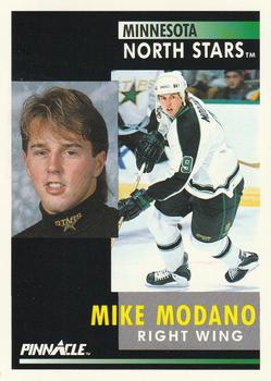 1991-92 Pinnacle #5 Mike Modano Front