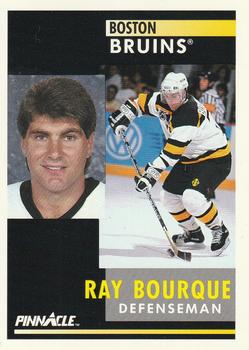 1991-92 Pinnacle #15 Ray Bourque Front
