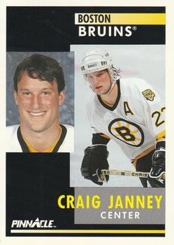 1991-92 Pinnacle #57 Craig Janney Front