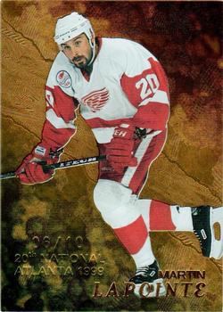 1998-99 Be a Player - Gold Atlanta National #198 Martin Lapointe Front