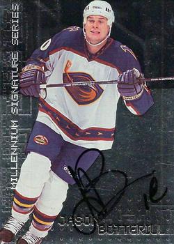 1999-00 Be a Player Millennium Signature Series - Autographs #18 Jason Botterill Front