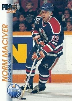 1992-93 Pro Set #50 Norm Maciver Front