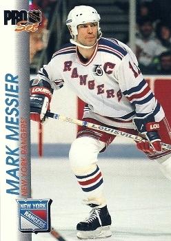1992-93 Pro Set #111 Mark Messier Front