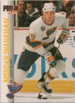 1992-93 Pro Set #163 Brendan Shanahan Front