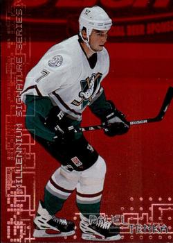 1999-00 Be a Player Millennium Signature Series - Ruby #7 Pavel Trnka Front