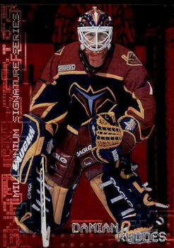1999-00 Be a Player Millennium Signature Series - Ruby #13 Damian Rhodes Front