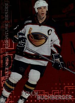 1999-00 Be a Player Millennium Signature Series - Ruby #19 Kelly Buchberger Front